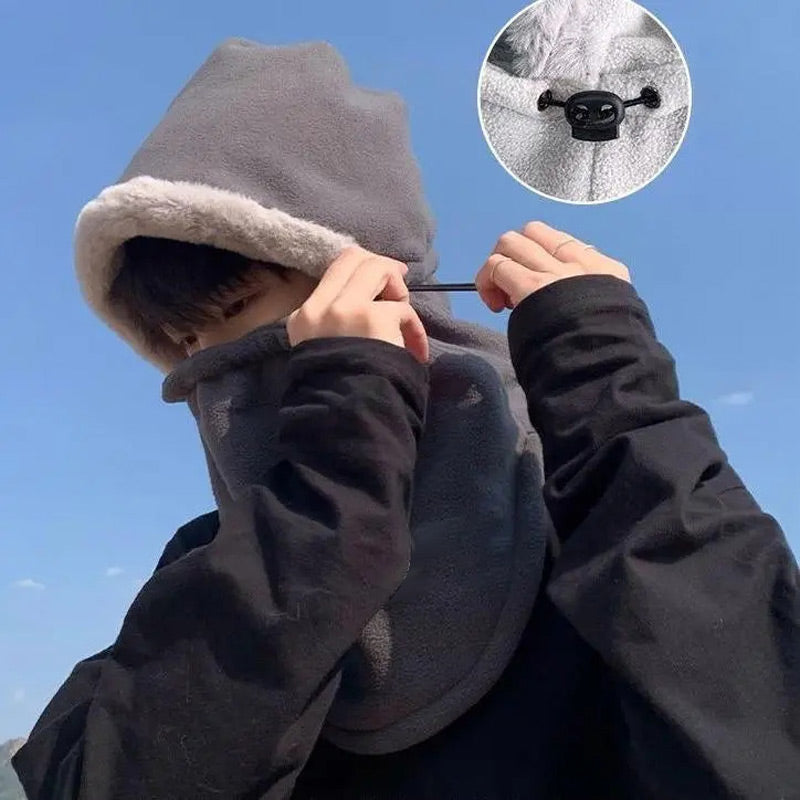 ❄️Unisex Winter Windproof Faux Fleece Cowl Hood🧤60%OFF