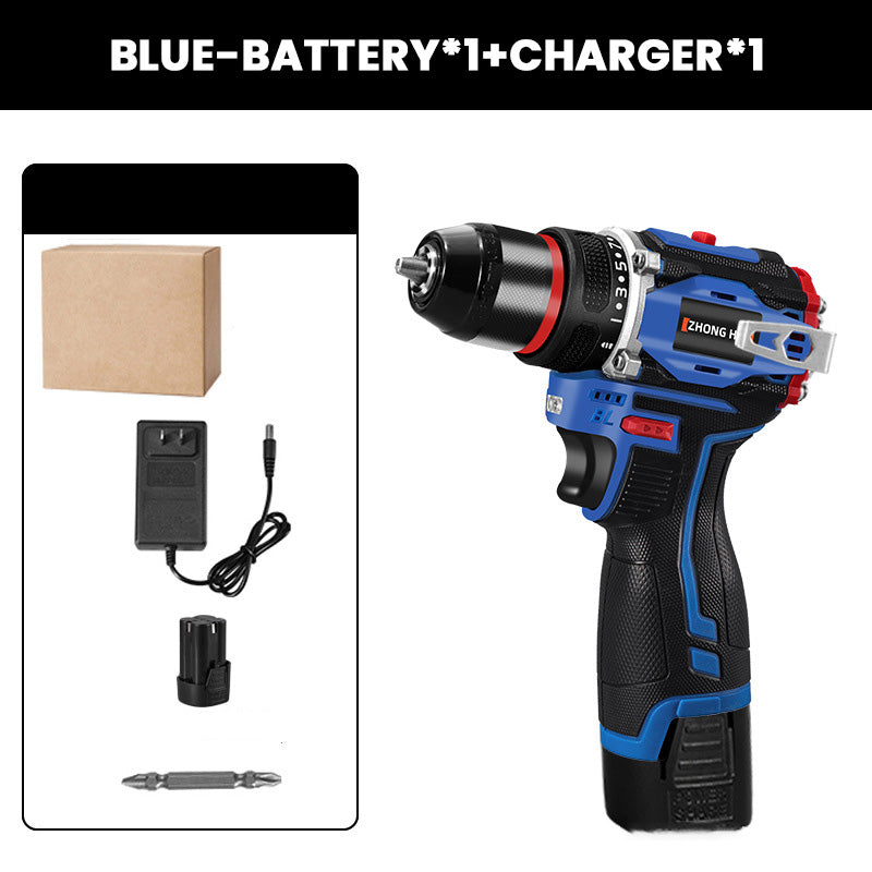 Brushless Electric Cordless Drill with Battery ＆ Charger