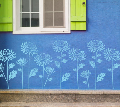 🔥Summer Hot Sale Promotion-60% OFF🌻Garden Fence Large Flower Stencils🖌️DIY decoration