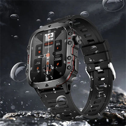 ⌚️Rugged Outdoor Smart Watch - 100+ Sports Modes