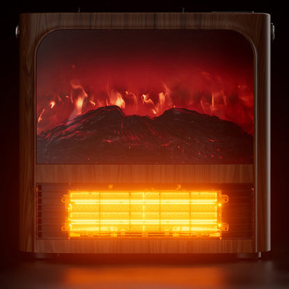 Simulated Fireplace Heater