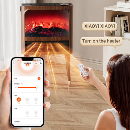 Simulated Fireplace Heater