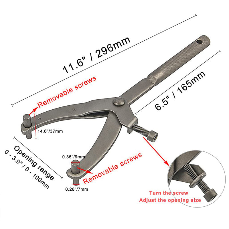 🔥50% OFF Multi-Functional Y-Shaped Motorcycle Flywheel Wrench