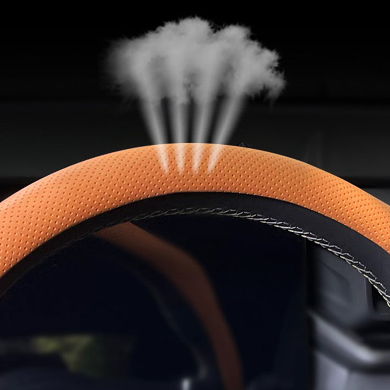 ✨Get 50% off✈️Breathable Non-Slip Ultra-Thin Steering Wheel Cover