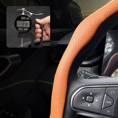 🖤Black Friday Specials:🎁 50% OFF and ✈️Free shipping💖Breathable Non-Slip Ultra-Thin Steering Wheel Cover