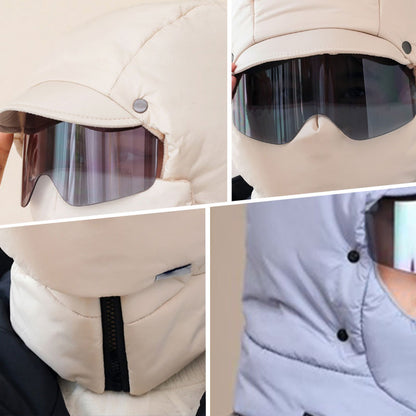 ❄️Winter Hot Sale 49% OFF🌟Windproof Full Cover Outdoor Riding Mask with Glasses