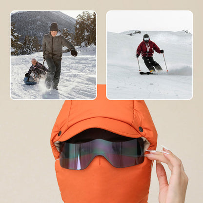 ❄️Winter Hot Sale 49% OFF🌟Windproof Full Cover Outdoor Riding Mask with Glasses