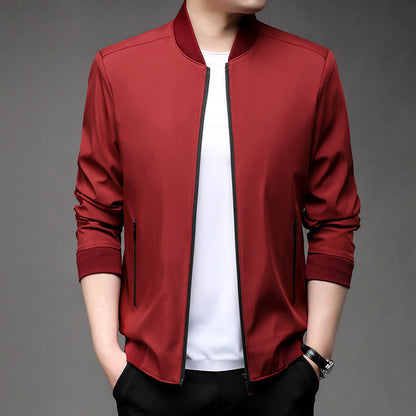 Free Shipping ’on Fashionable Men's Winter Warm Jacket with Zipper Pockets