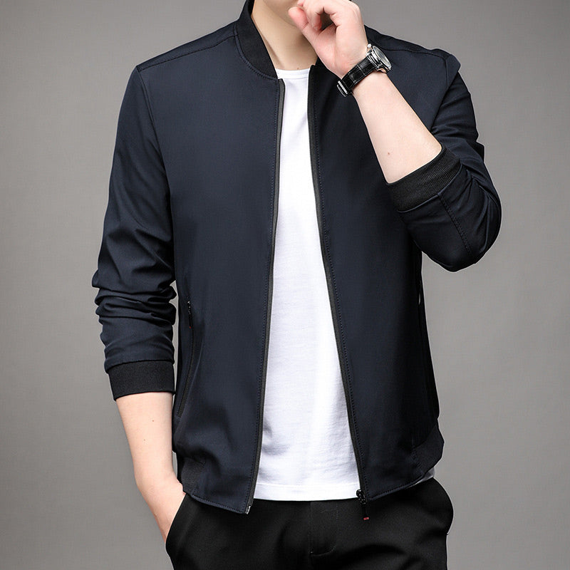 Free Shipping ’on Fashionable Men's Winter Warm Jacket with Zipper Pockets