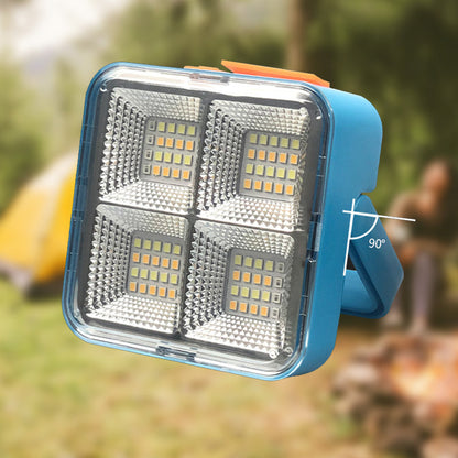 Portable Solar Work Light with 4 Lighting Modes