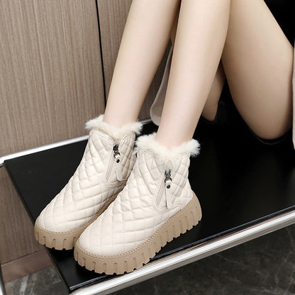 🎅[perfect gift]Women's Winter Fleece Warm Boots