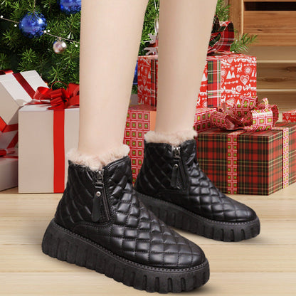 🎅[perfect gift]Women's Winter Fleece Warm Boots