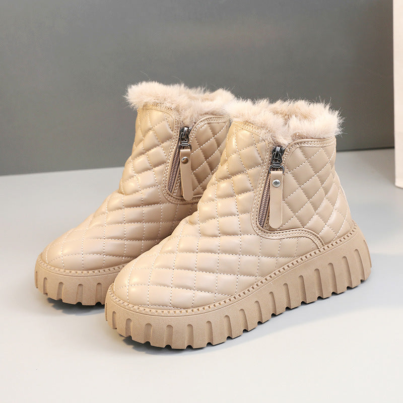 🎅[perfect gift]Women's Winter Fleece Warm Boots