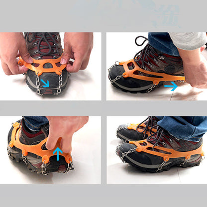 Outdoor Anti-Slip Crampons for Hiking Boots & Shoes