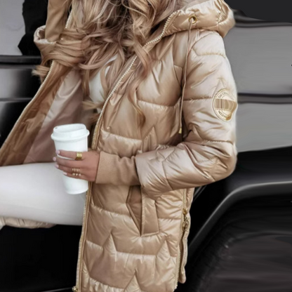 ✨Winter Offer💖Women's Winter Warm Hooded Mid-Length Coats