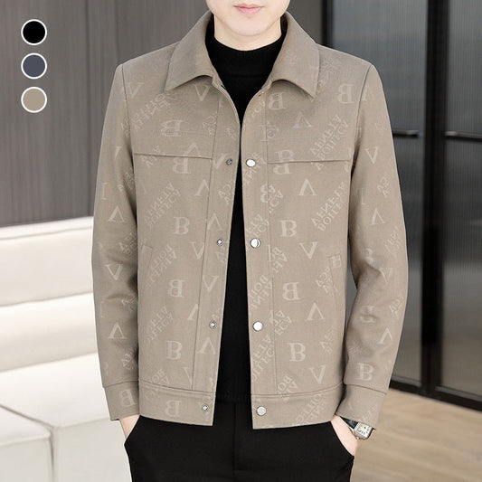 ✨New Arrival✨Men's Warm and Comfortable Lapel Jacket