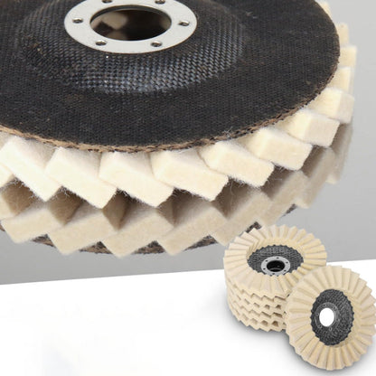 Wool Felt Flap Discs Polishing Wheel