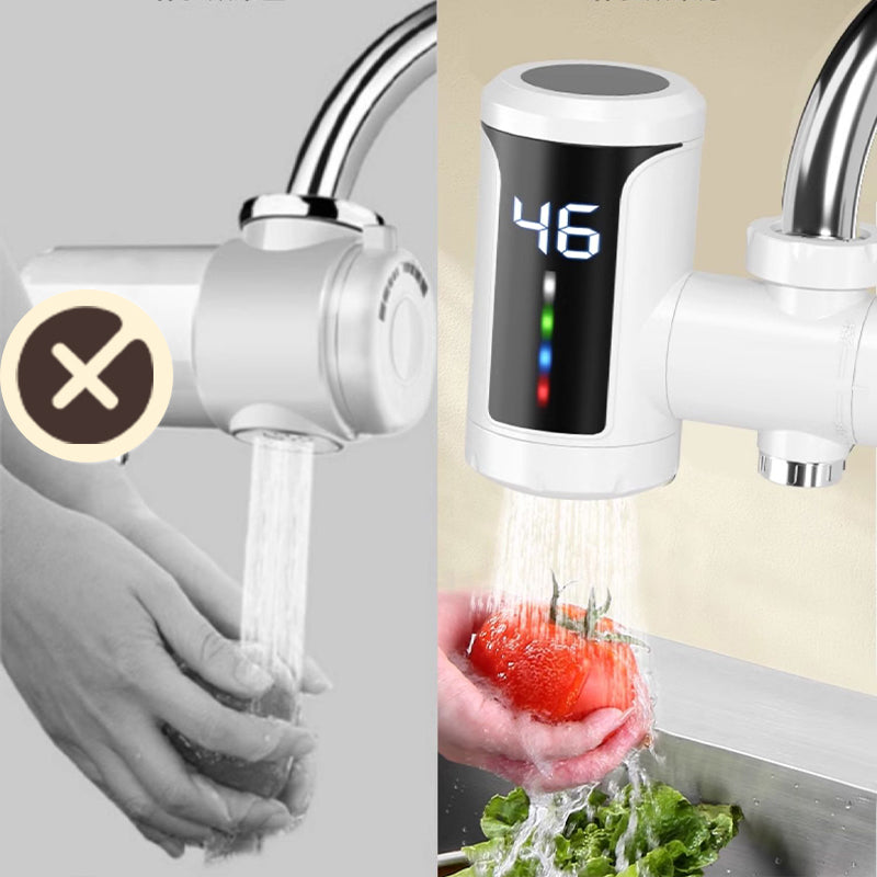 Free Installation Electric Hot Water Dispenser Faucet with LED Screen