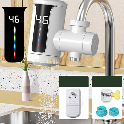 Free Installation Electric Hot Water Dispenser Faucet with LED Screen