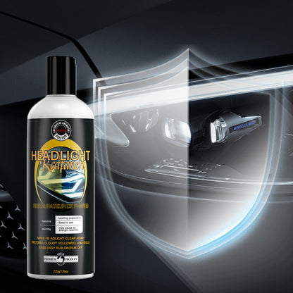 🔥Black Friday sale ends soon🎁Car Headlight Repair Polish Fluid with Sponge