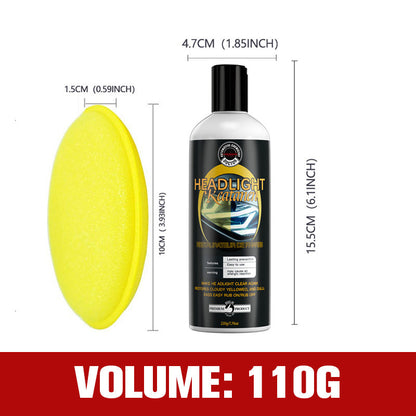 🔥Black Friday sale ends soon🎁Car Headlight Repair Polish Fluid with Sponge