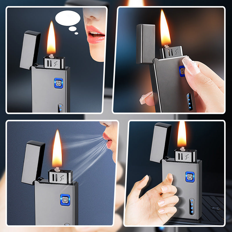 🔥50% discount🔥Rechargeable Induction Kerosene Lighter with Indicator