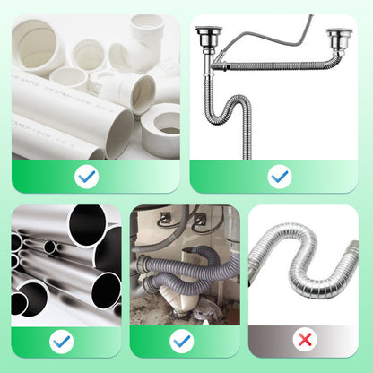 🏠🚿 Wide range of applications, the pipeline dredging agent is suitable for various pipes! 🏠🚿