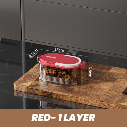 Multi-layer Sealed Spice Organizer