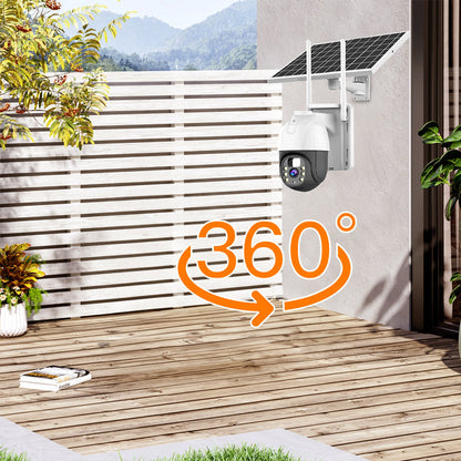 Solar-Powered Remote Surveillance Camera